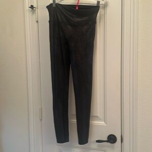 Spanx faux leather leggings